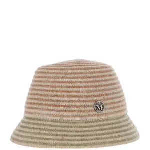 Maison Michel Souna Logo Plaque Bucket Hat