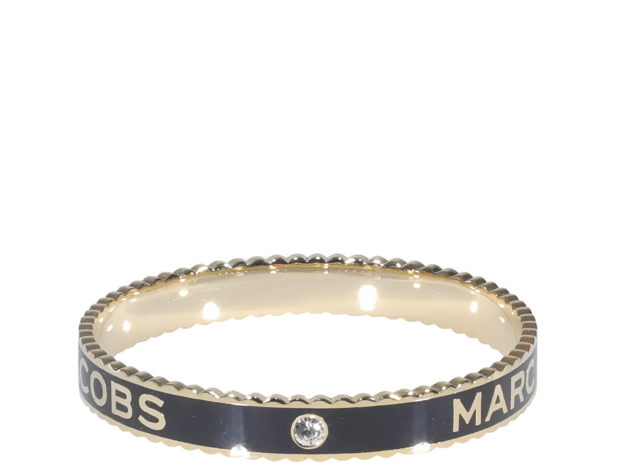 Marc Jacobs The Medallion Logo Detailed Bracelet