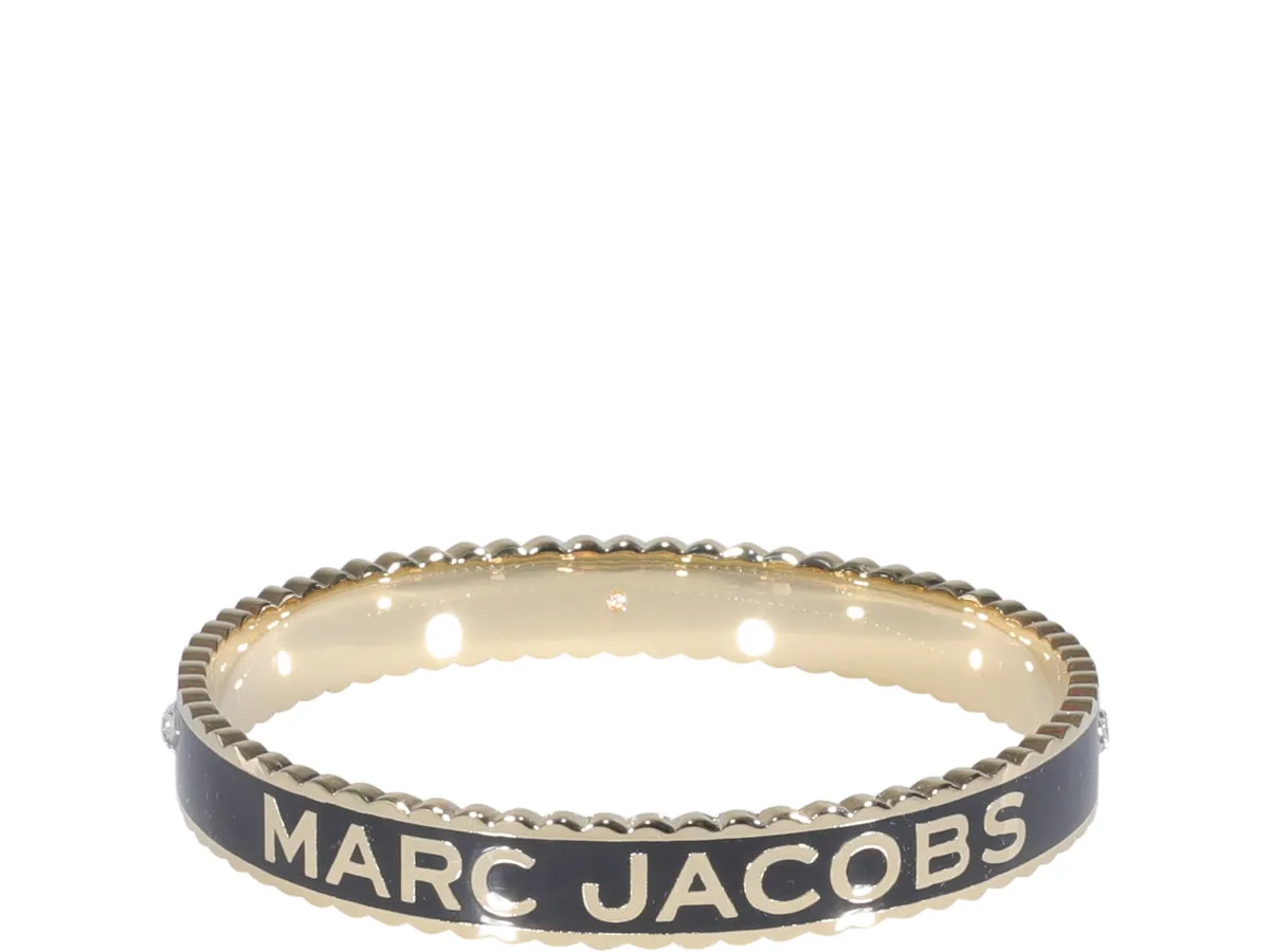 Marc Jacobs The Medallion Logo Detailed Bracelet