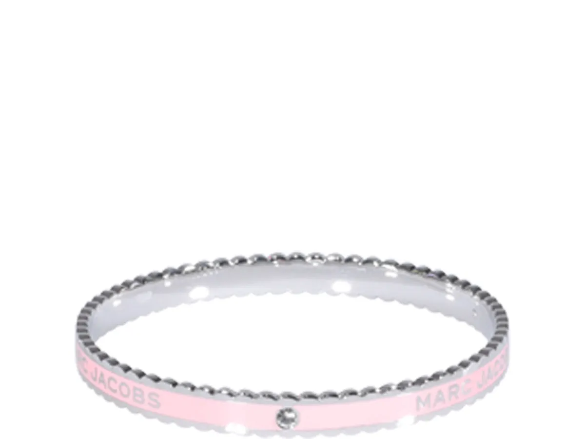 Marc Jacobs The Medallion Scalloped Logo Detailed Bracelet