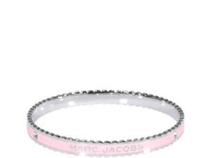 Marc Jacobs The Medallion Scalloped Logo Detailed Bracelet