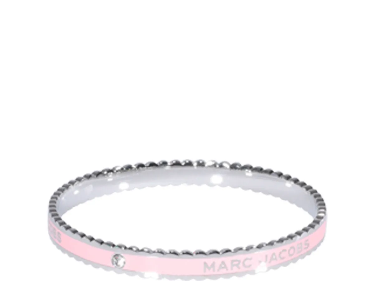 Marc Jacobs The Medallion Scalloped Logo Detailed Bracelet