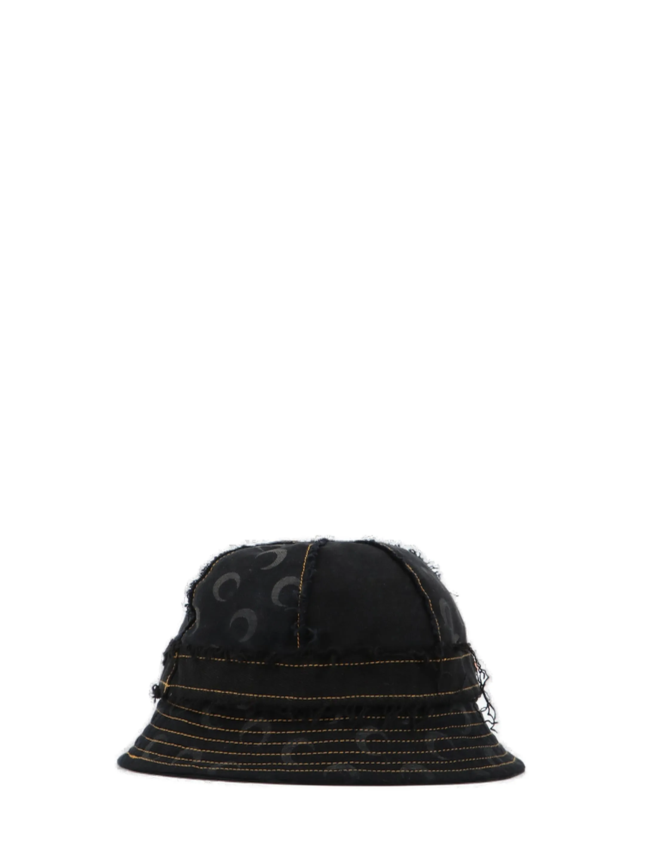 Marine Serre Moon Denim Panelled Bell Hat