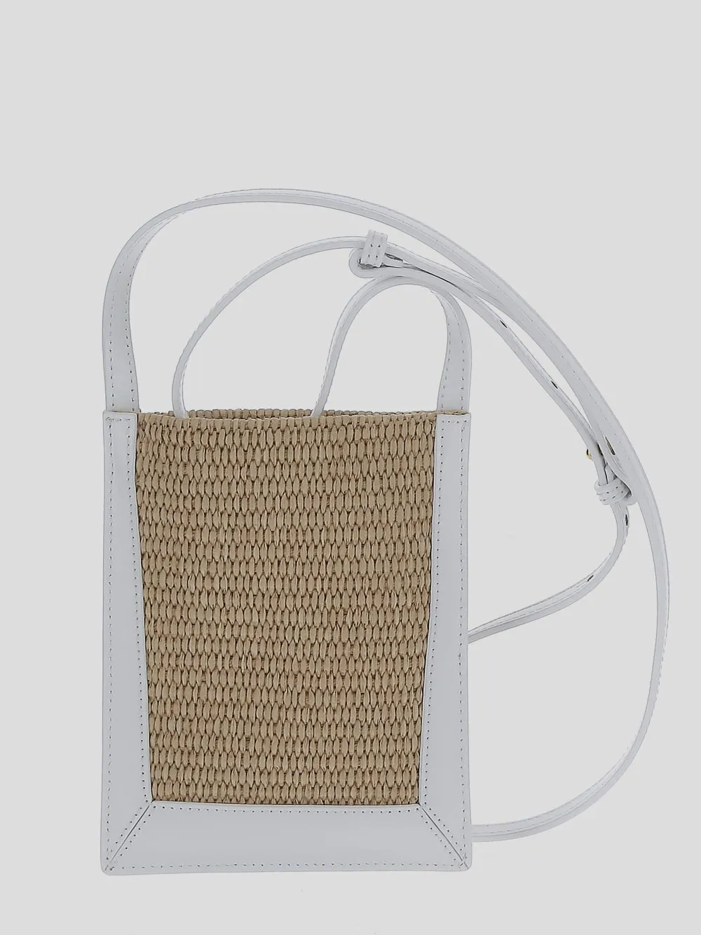 Marni Logo Embroidered Top Handle Phone Case