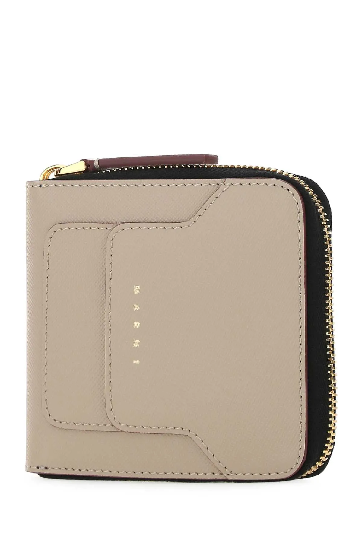 Marni Logo Print Compact Wallet