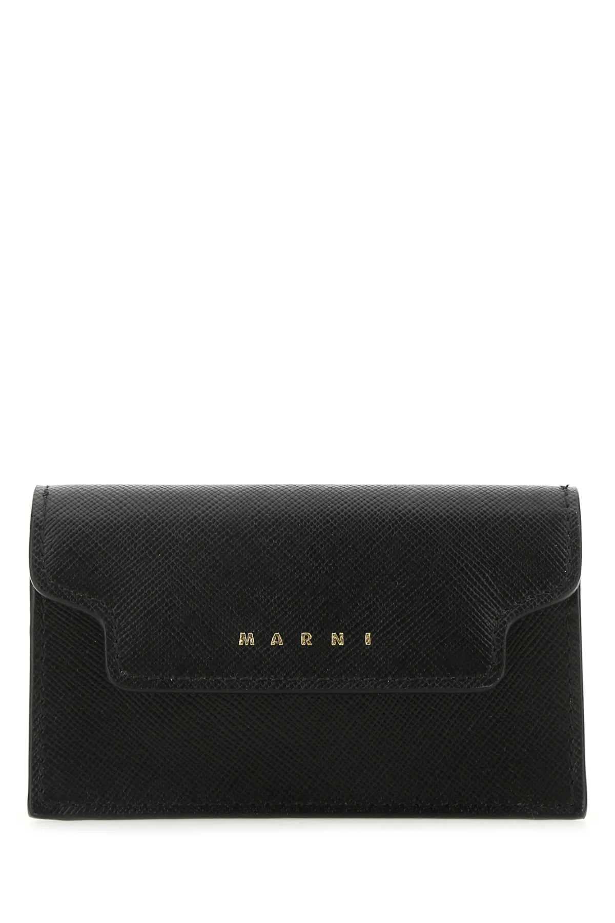Marni Logo Printed Fold-Over Wallet