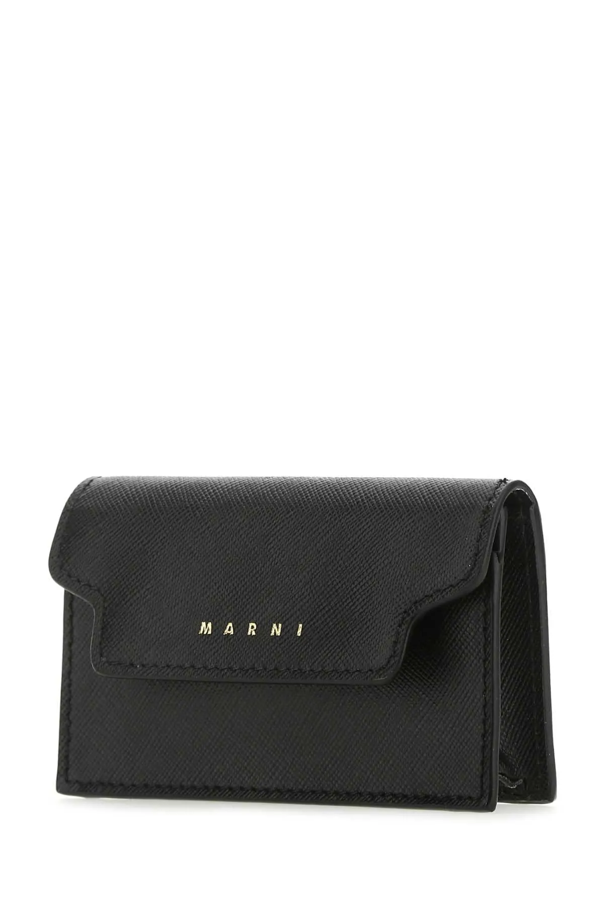 Marni Logo Printed Fold-Over Wallet