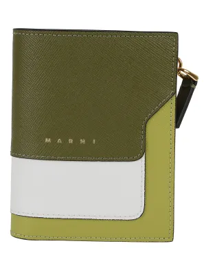 Marni Panelled Zipped Wallet