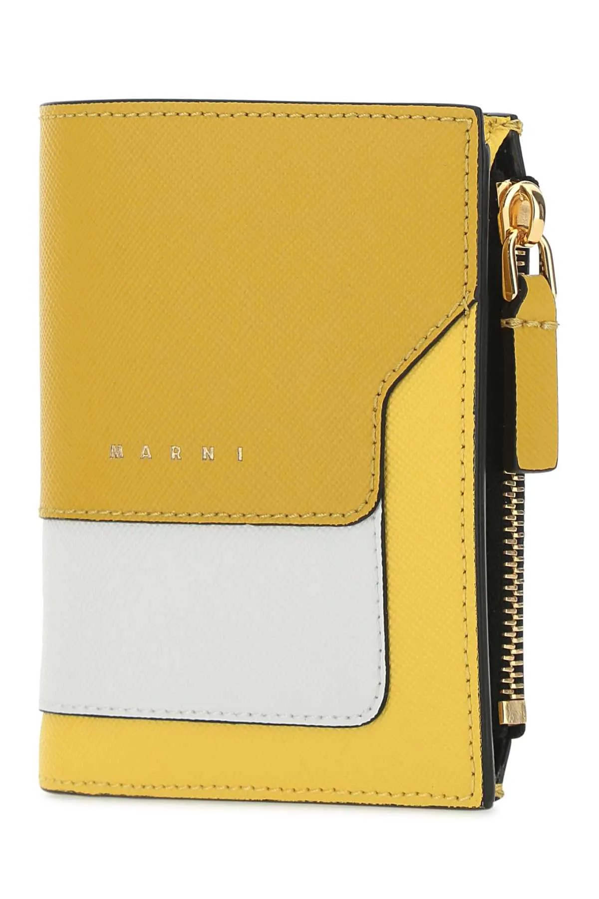 Marni Panelled Zipped Wallet