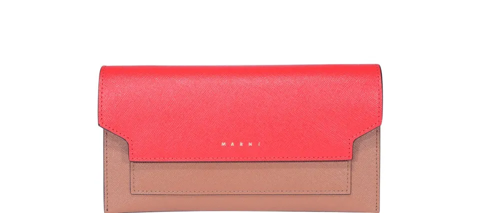 Marni Trunk Strap Wallet
