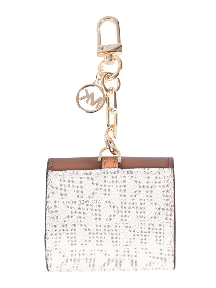 Michael Michael Kors Clip-On Monogram Airpods Case