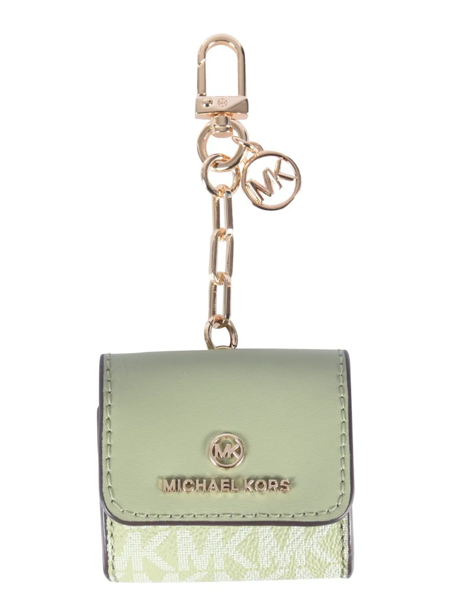 Michael Michael Kors Clip-On Monogram AirPods Pro Case