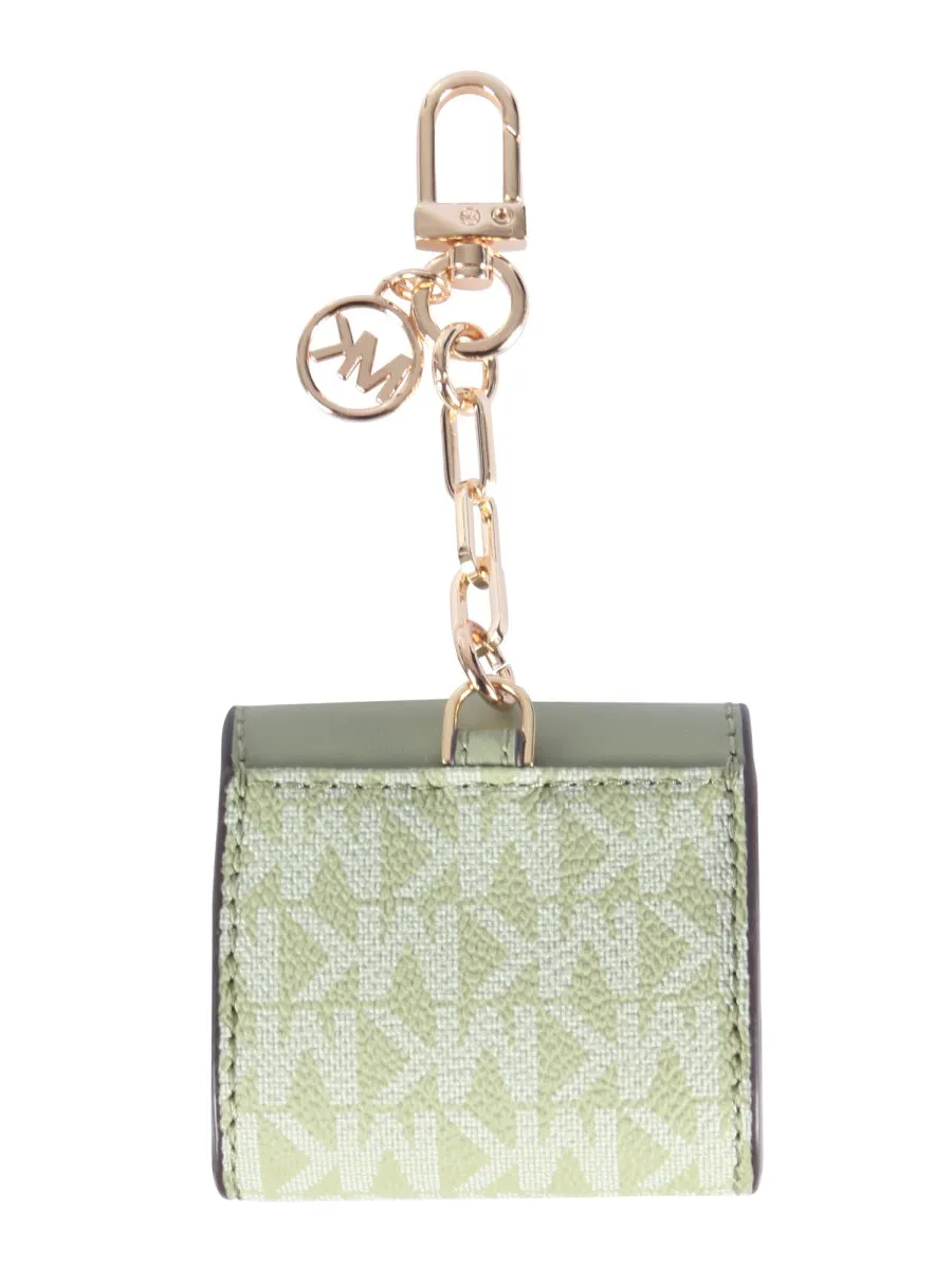Michael Michael Kors Clip-On Monogram AirPods Pro Case