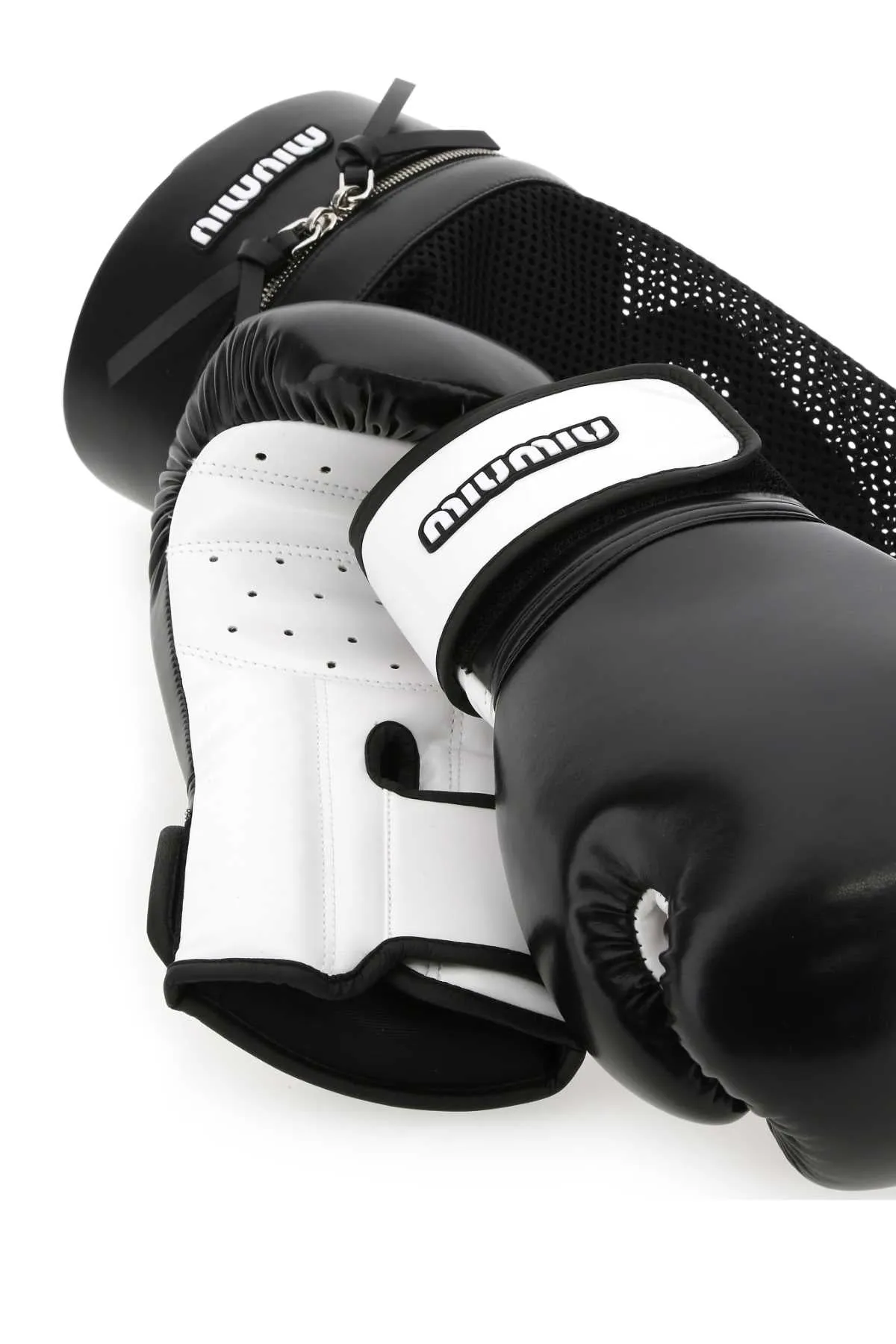 Miu Miu Logo Detailed Boxing Glove Set