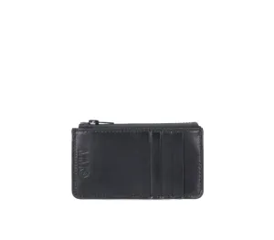 MM6 Maison Margiela Logo Embossed Zipped Wallet