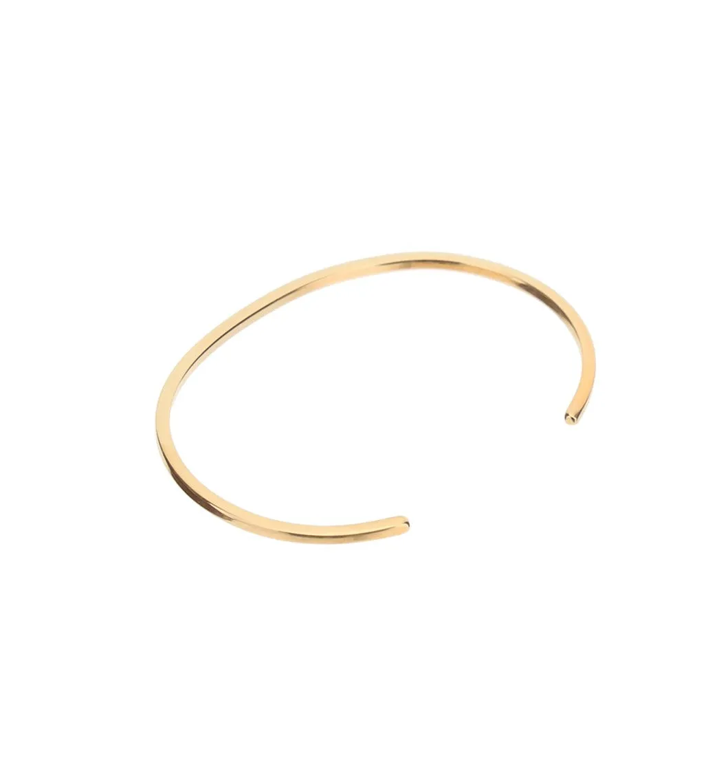 MM6 Maison Margiela Slip-On Logo Engraved Bracelet