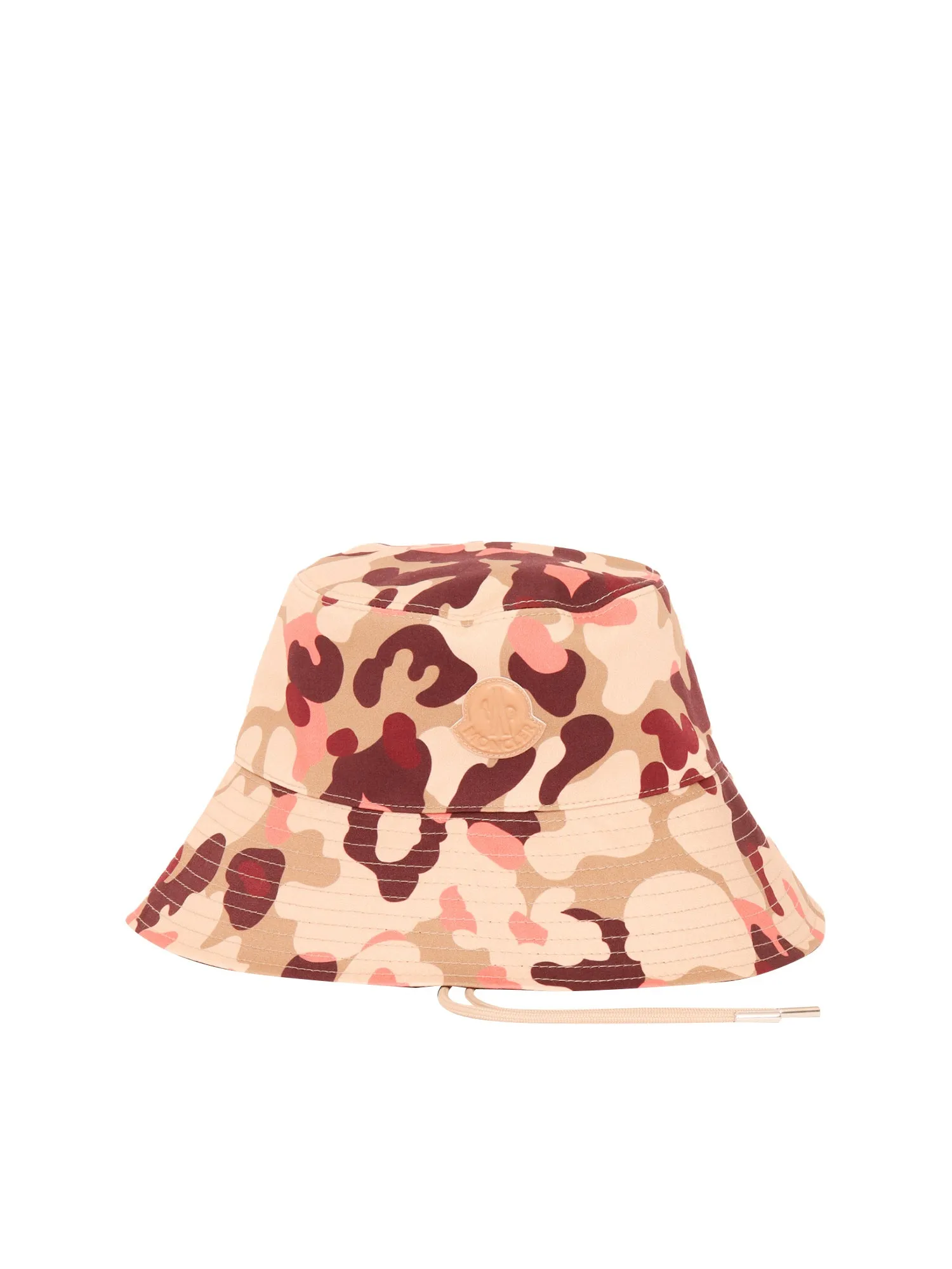 Moncler Allover Printed Logo Patch Bucker Hat