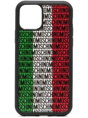 Moschino All Over Logo Print iPhone 11 Pro Case