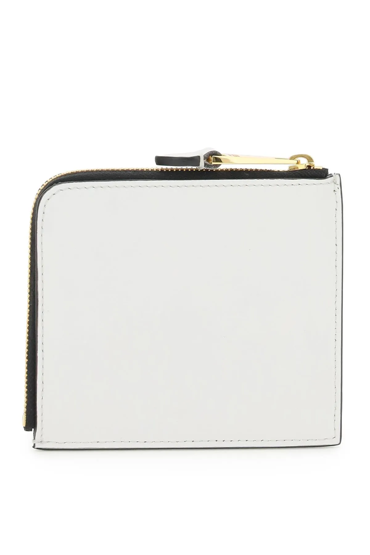 Moschino Logo Print Zipped Wallet