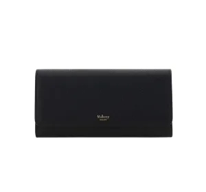 Mulberry Logo Printed Continental Wallet