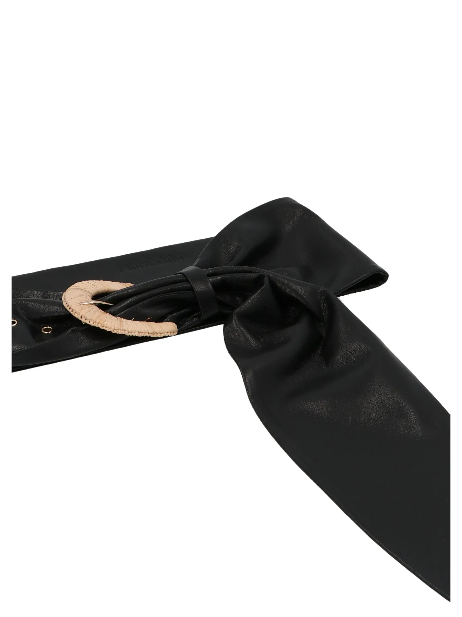 Nanushka Dae Rustic Buckle Belt