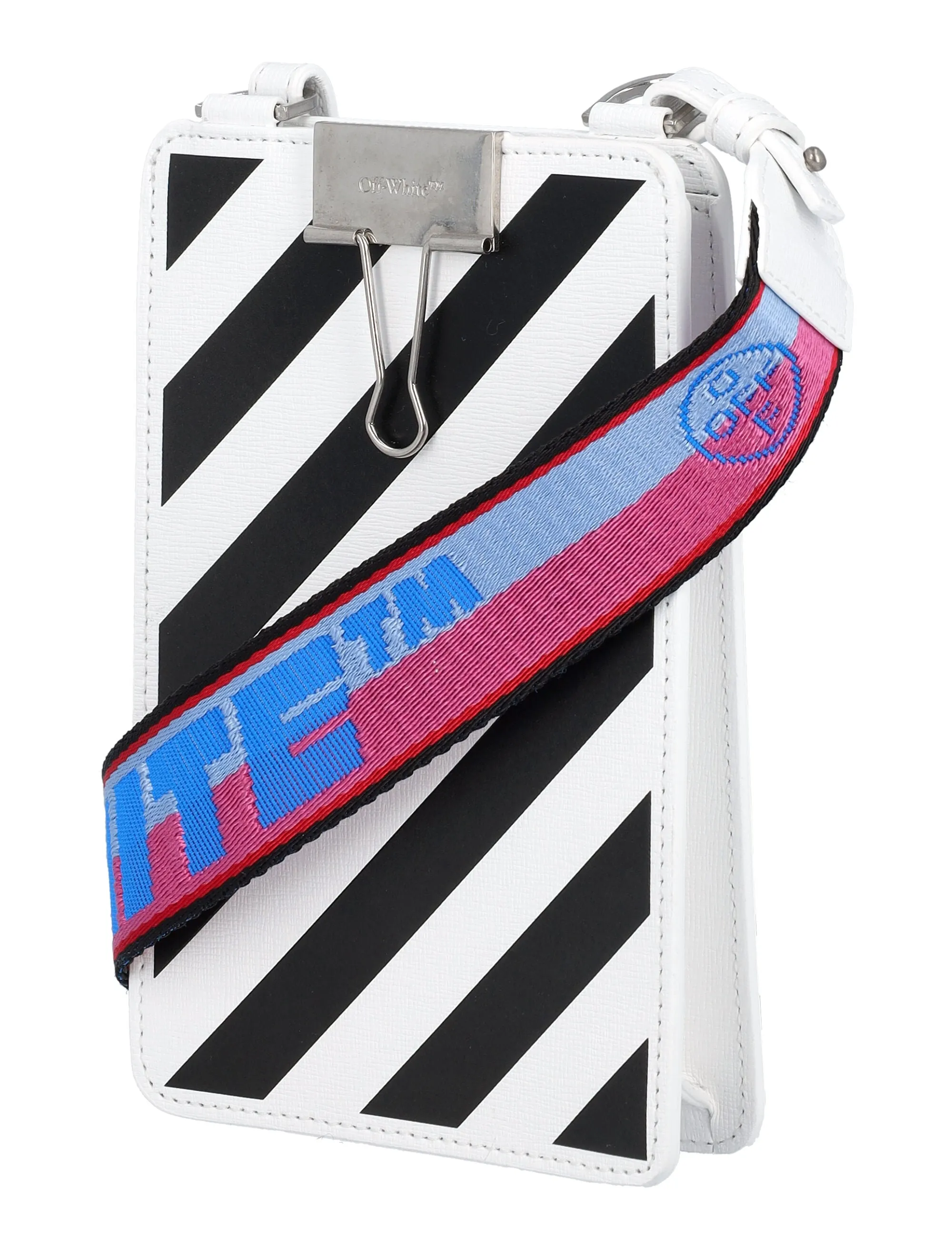 Off-White Diag Printed Phone Holder