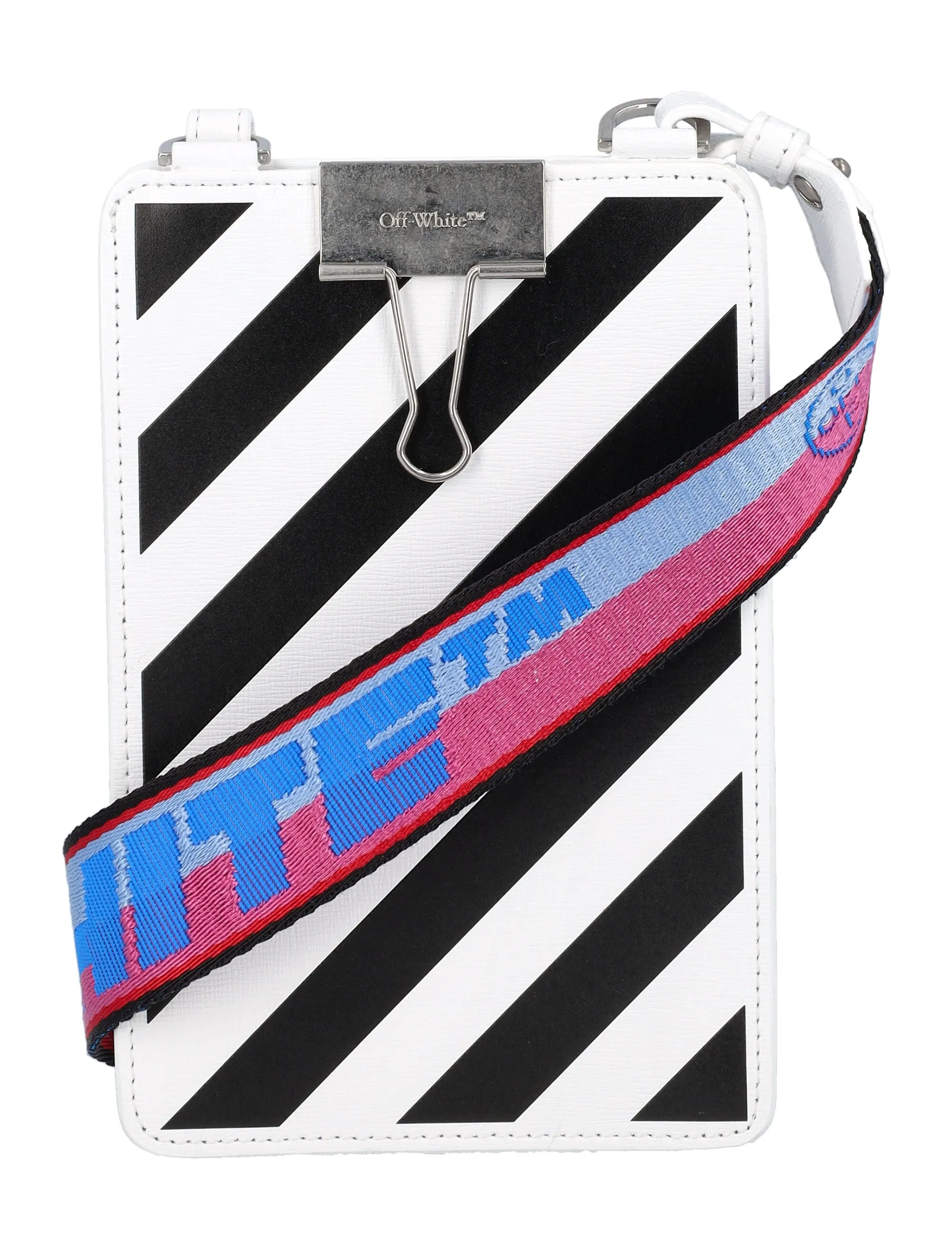 Off-White Diag Printed Phone Holder