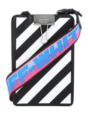 Off-White Diag Printed Phone Holder