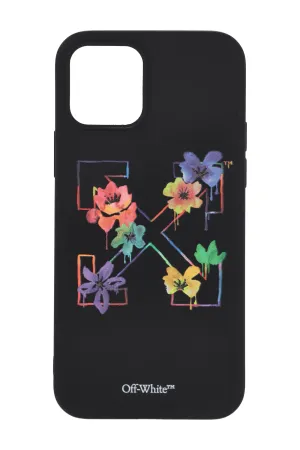 Off-White Floral Printed iPhone 12 Case