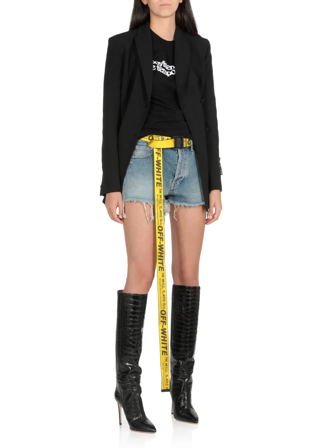 Off-White Logo Detailed Industrial Belt