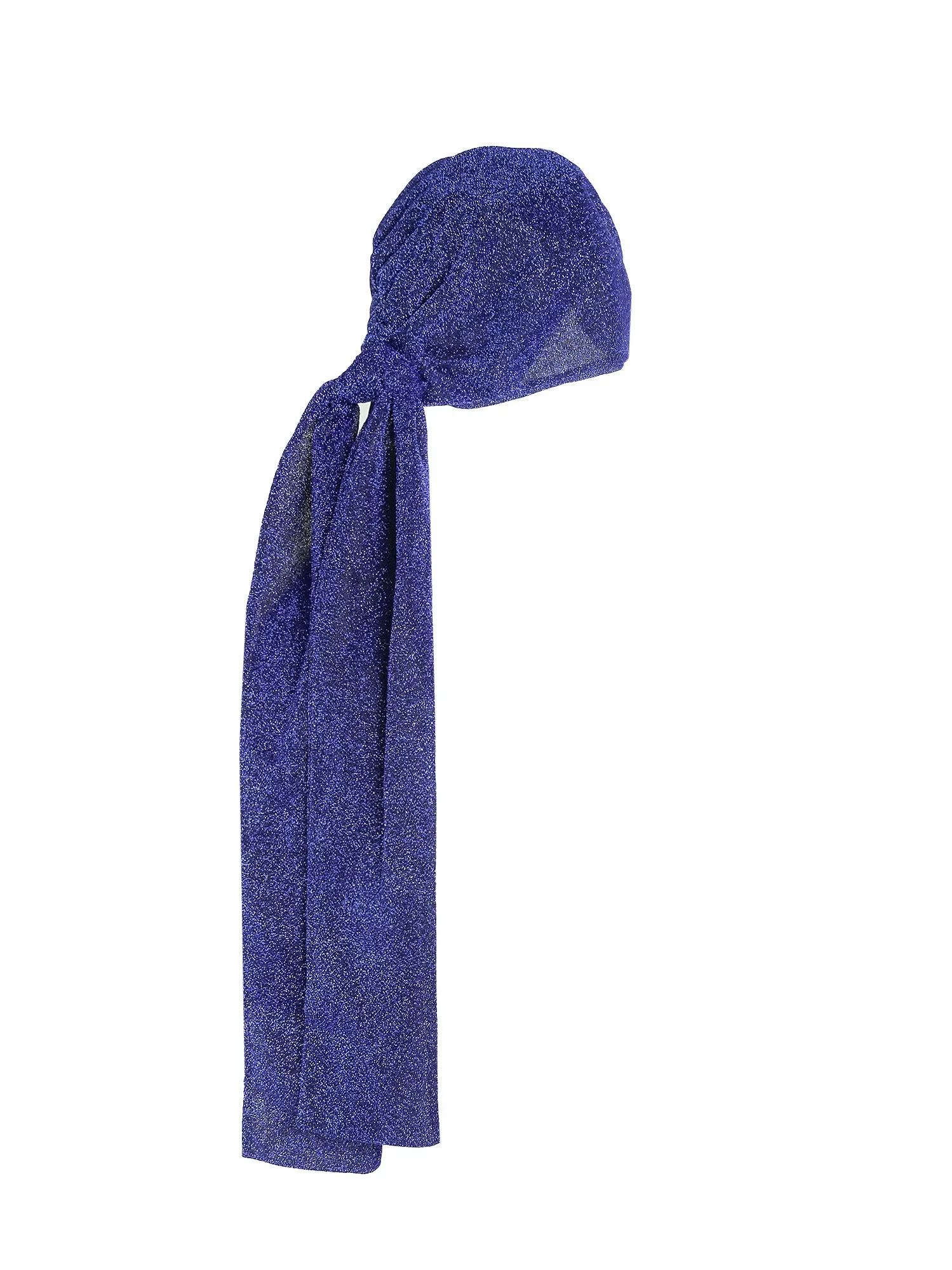 Osree Metallic Effect Twist Detailed Turban Hat