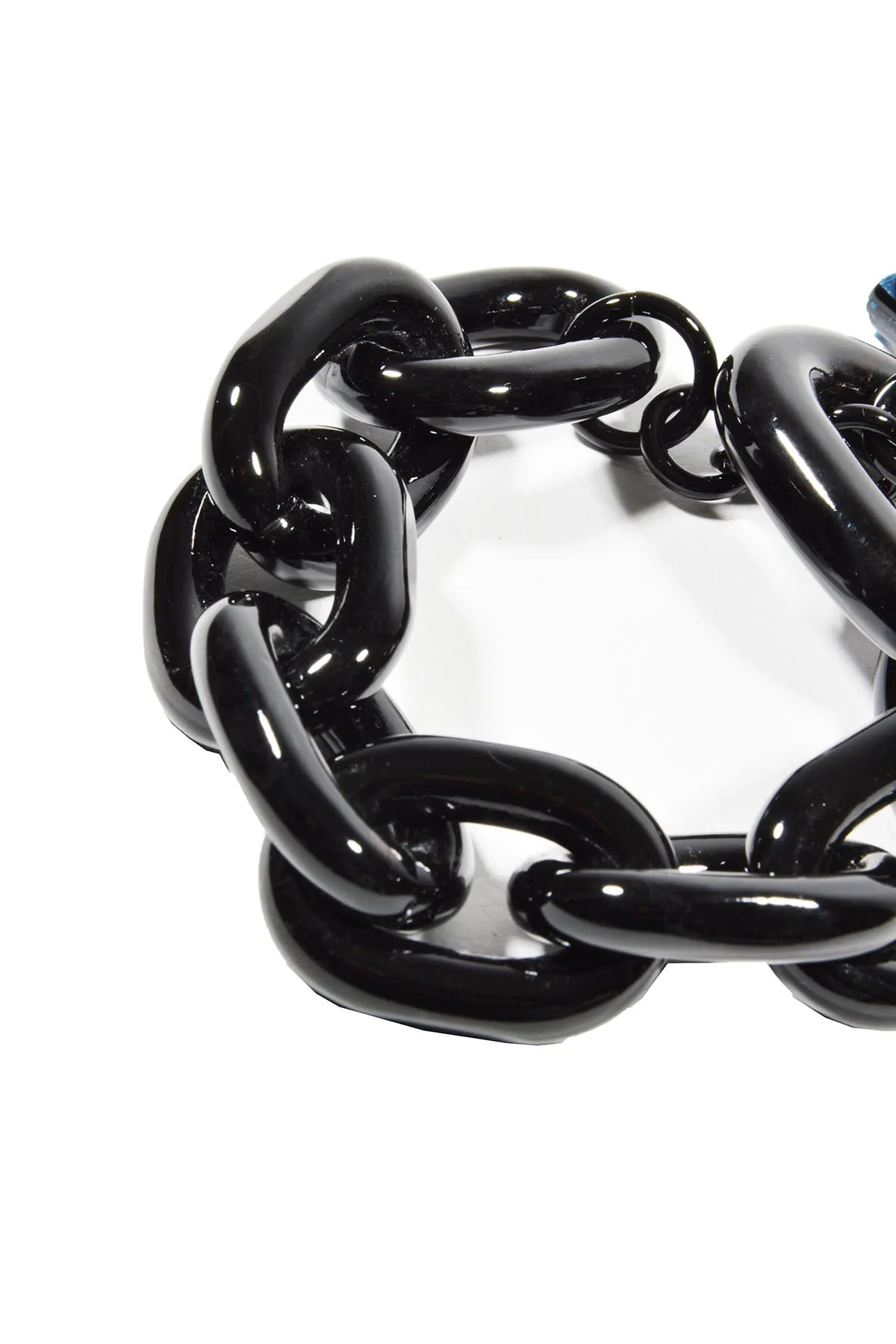Paco Rabanne Chunky Logo Engraved Bracelet