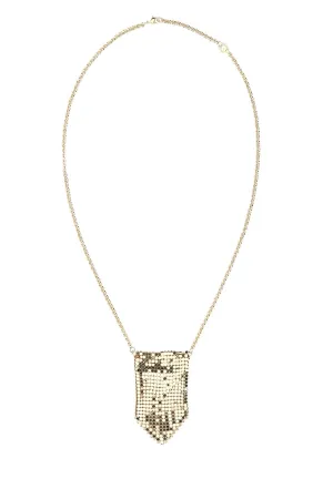 Paco Rabanne Mesh Pendant Necklace