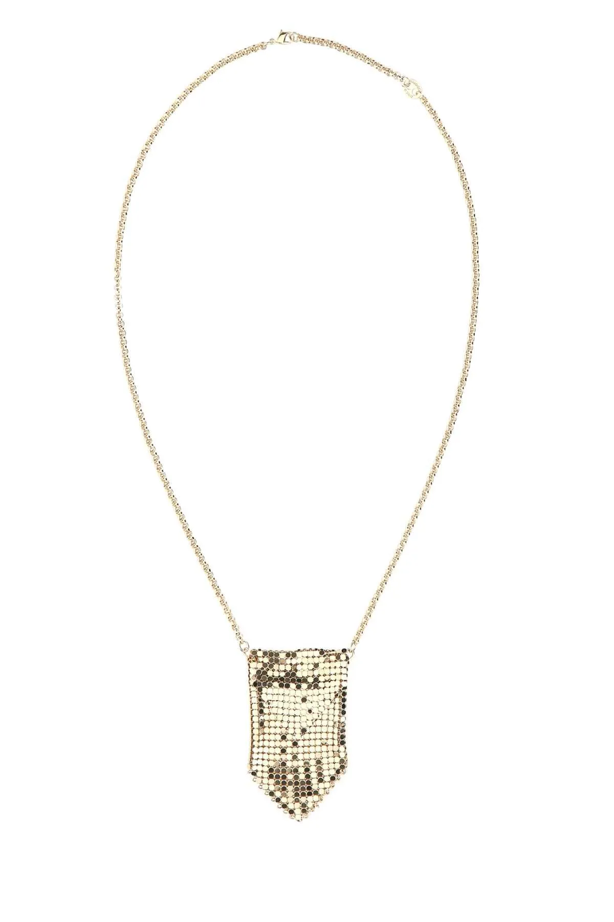 Paco Rabanne Mesh Pendant Necklace