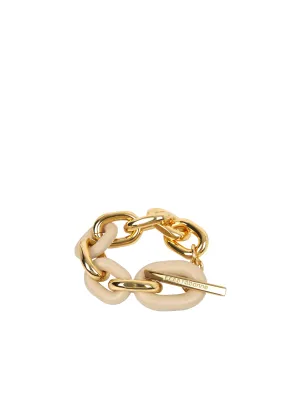 Paco Rabanne XL Link Logo Embossed Bracelet