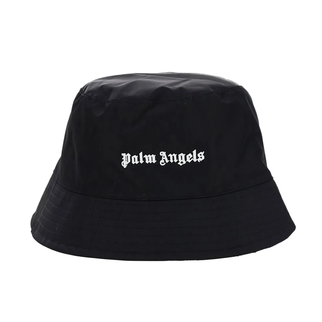 Palm Angels Classic Logo Plaque Bucket Hat