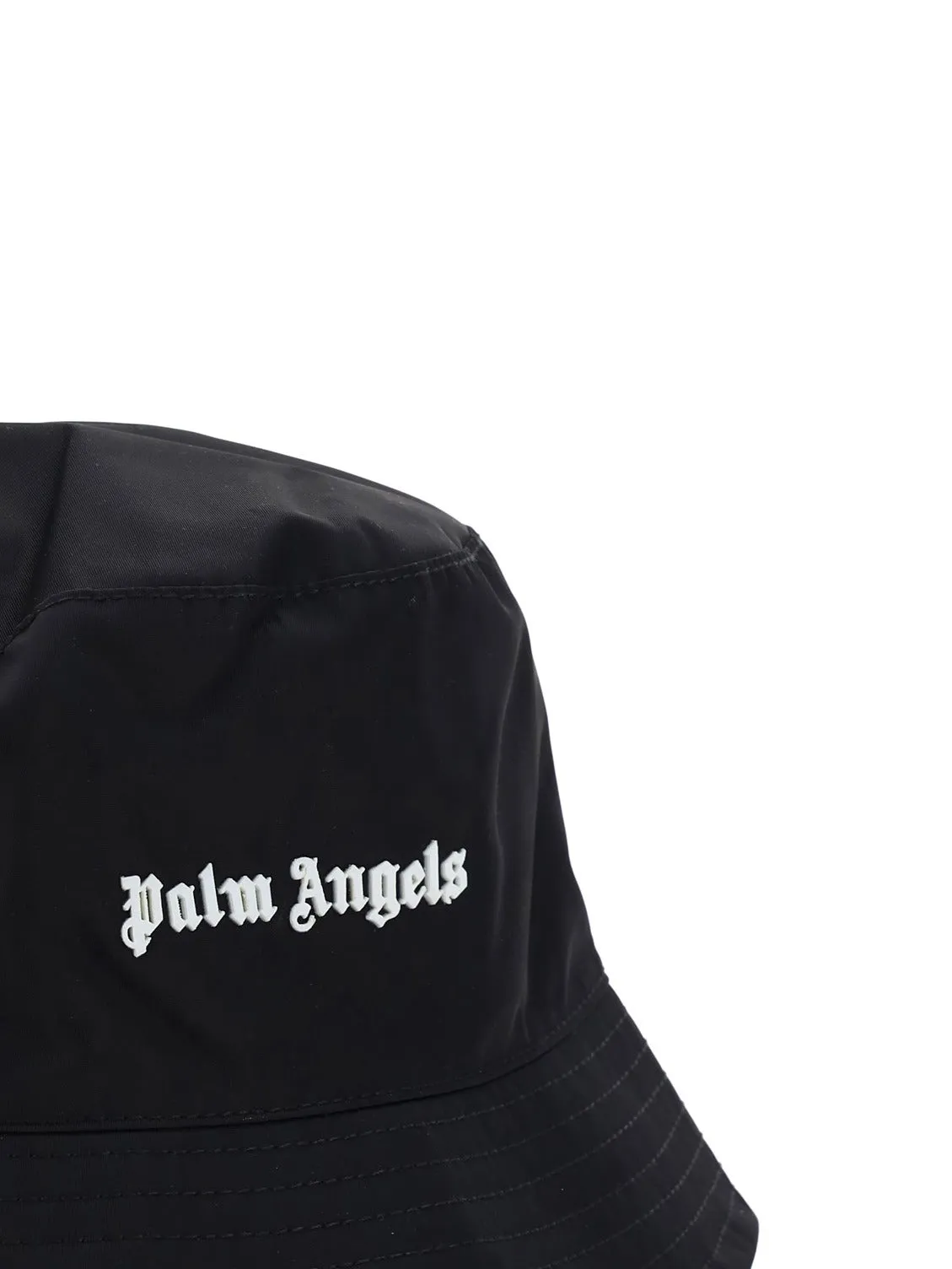 Palm Angels Classic Logo Plaque Bucket Hat