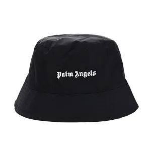 Palm Angels Classic Logo Plaque Bucket Hat