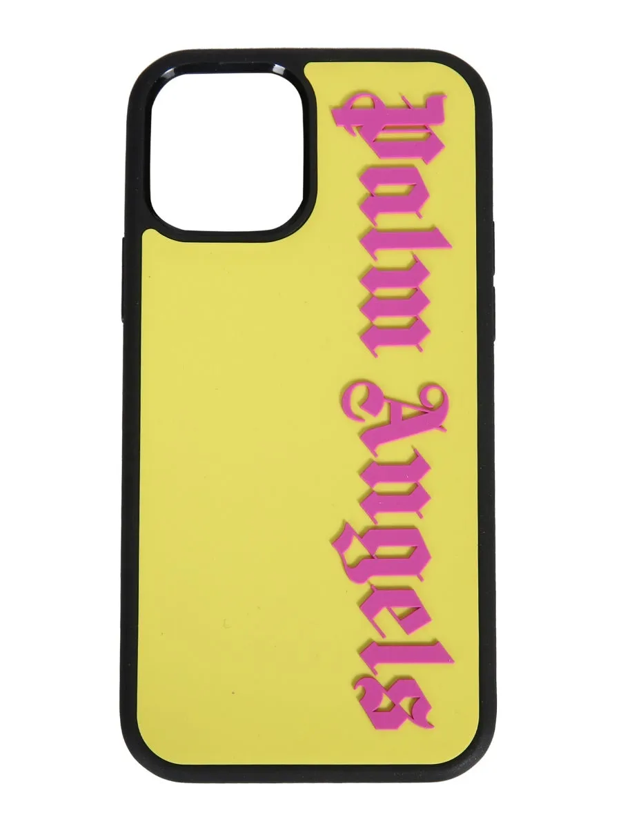 Palm Angels Logo Print iPhone 12/12 Pro Case