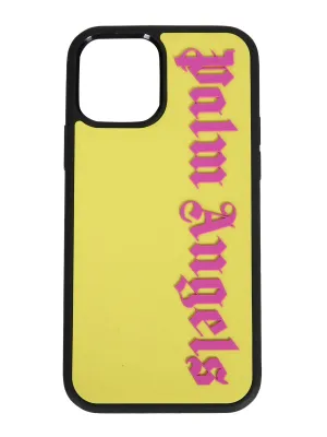 Palm Angels Logo Print iPhone 12/12 Pro Case