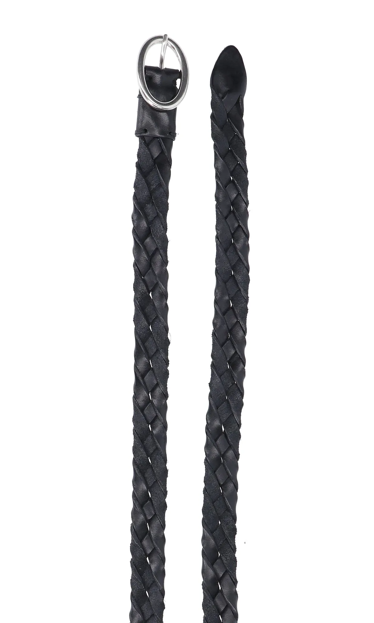 P.A.R.O.S.H. Braided Strap Pointed Tip Belt