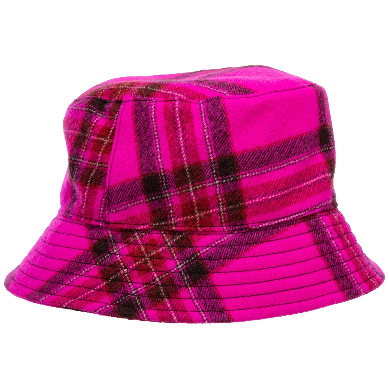 Philosophy Di Lorenzo Serafini Checked Bucket Hat