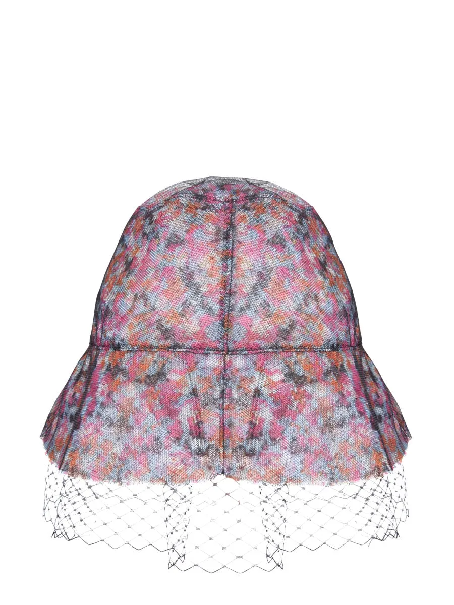 Philosophy Di Lorenzo Serafini Mesh Detailed Bucket Hat