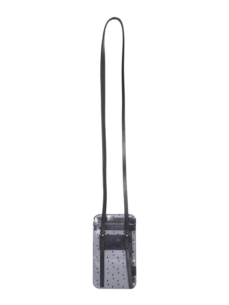 REDValentino Logo Patch Smartphone Holder