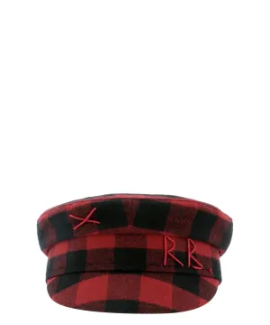Ruslan Baginskiy Checked Baker Boy Hat
