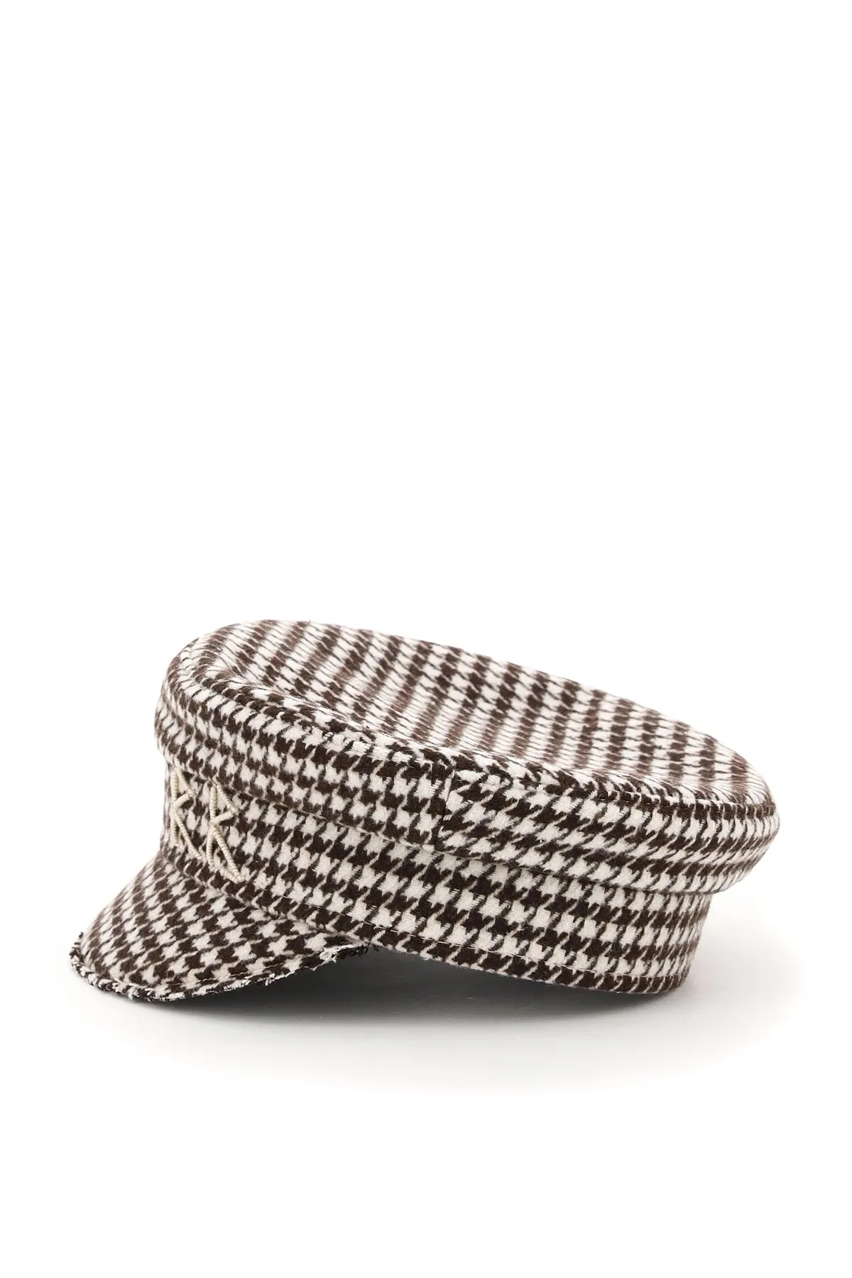 Ruslan Baginskiy Houndstooth Pattern Baker Boy Hat