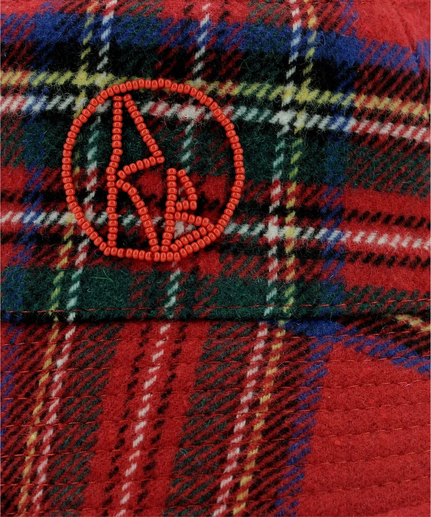 Ruslan Baginskiy Tartan Bucket Hat