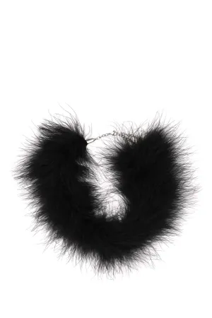 Saint Laurent Feather Necklace