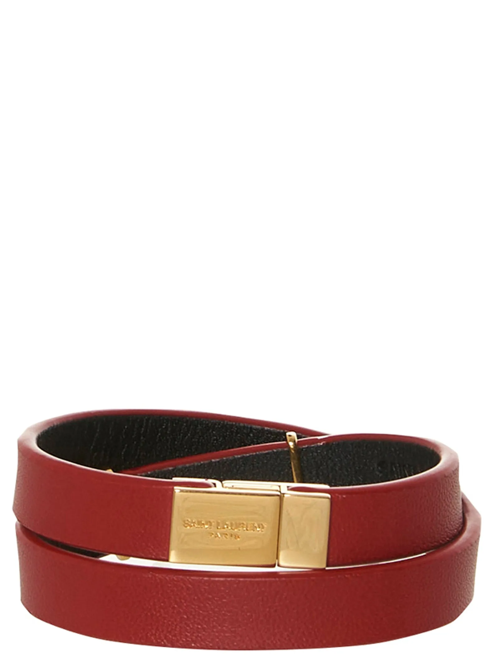 Saint Laurent Monogram Wrap Bracelet