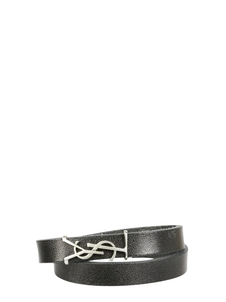 Saint Laurent Opyum Double Wrap Bracelet